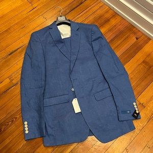 Blue Gino Vitale suit 38L